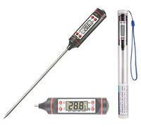 Cooking Meat Thermometer, Digital Multi Functional Thermometer fast Instant Reading, Kitchen Cooking, digital bbq meat thermometer Milk, Oil, Coffee, Water Candle, Turkey thermometer Food,
