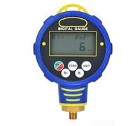 Digital Cooling Agent Pressure Gauge R32 Compatible High Low Pressure Meter with Real Time Display Low for Battery AC Manifold Tool Blue Red 130x100mm(B)