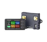 Digital Coulomb Counter with Adjustable Brightness and Real Time Power for Energy Storage Battery Coulomb Meter