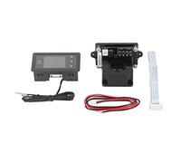 Digital Coulomb Meter | 500V 1000A Capacity Detector | Bidirectional Current Monitor for Batteries/Solar Systems/EVs | LCD Display with Voltage Current AH WH Measurement (200A)