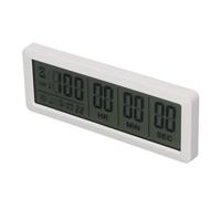Digital Countdown Timer Days, Large LCD Display Count Down Clock with Stand & Magnet, for Vacation Retirement Wedding Baby Due Date Birthday Exam (White)