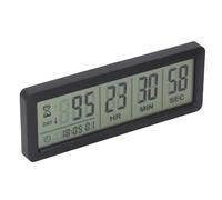 Digital Countdown Timer Days, Large LCD Display Count Down Clock with Stand & Magnet, for Vacation Retirement Wedding Baby Due Date Birthday Exam (Black)