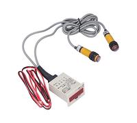 Digital Counter, Berm Led Electronic Counter with Cables 5m for Industrial Automation Control (AC380V)