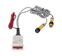 Digital Counter, Berm Led Electronic Counter with Cables 5m for Industrial Automation Control (DC12-24V)