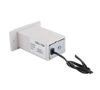 Digital Counter, CSK4-YKW 4 Digits 0-9999 Industrial Totalizer Mechanical Electromagnetic Pulse Counter for Oil, Chemical, Textile, Machinery(DC 12V)