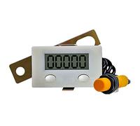DIGITEN LCD Digital 0-99999 Counter 5 Digit Plus UP Gauge + Proximity Switch Sensor with Magnetic
