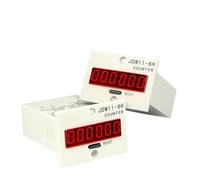 Digital Counter JDM11-6H Display Electronic Industrial Counter with power-off memory DC 12V-24V 36V AC110V-220V 380V(Voltage 110-220V)