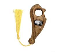 Digital Counting Tool for Dhikr Japa Mantra or Breath Counting with Sturdy Wood Build and Dependable Numeric Output