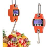 Digital Crane Scale 300kg 661lb - Portable Waterproof Hook Hanging Scale for Farm, Hunting, and Heavy Luggage