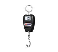 Digital Crane Scale, 3pcs 200KG High Precision Scale LCD Digital Display Kg/Lb/N Electronic Hook Portable Multi-purpose,Farm,Fishing, Fish,(Black)