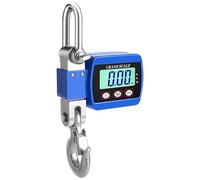 Digital Crane Scale 500Kg/300Kg with LCD Backlight, Unit Change and Zero Function for Industrial Use, Construction and Fishing