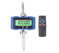Digital Crane Scale, Electronic Hanging Scale 1500kg 3000lb with LCD Display, Heavy Load Measuring Hoist Scale for Industrial Weighing
