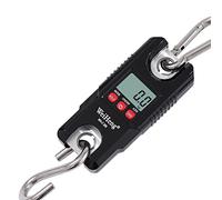 Digital Crane Scale TOPWAY 300kg Loading Capacity, Handheld Weighing Scale, Electronic Mini LCD Loop Hanging Luggage Fishing Balance Pocket Hook Scale 833212