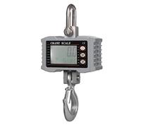 Digital Crane Scale with LCD Backlight Display, Precision Compact Alloy Steel for Industrial Weighing, 1000KG Capacity