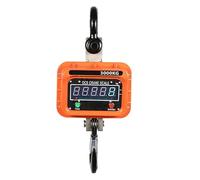 Digital Crane Scale with LED Display, Industrial Hook Hanging Scale for Home, Farm, Factory, and Outdoor Use