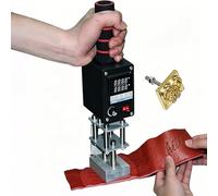 Digital Creasing Machine and Hot Foil Embossing Tool, 500W Portable with 0-400°C Thermal Setting, Dual-Layer Insulation and 10A Fuse, Perfect for Wood Branding