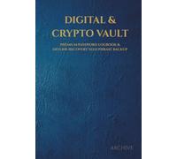 Digital & Crypto Vault: Urban Stone: Premium Password Logbook & Offline Recovery Seed Phrase Backup for Cryptocurrency Wallets