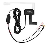 Digital DAB Radio Patch Antenna with Integrated Signal Amplifier 20db Gain, 3 Meters Cable and SMB Connector, 12V Car Stereo Aerial - Fit for Pioneer Jianwu Navigation Systems