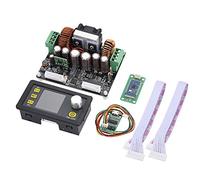 Digital DC Adjustable Boost Power Supply Module 0-5.000A, Constant Power Control - Preset Value Storage, LCD Display with Voltmeter and Ammeter, Ideal for Electronics Test (DPH5005-USB-BT)