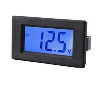 Two-Wire DC Voltmeter Power Tester LCD Liquid Crystal Display Digital Voltmeter Analog 4-30V High Precision with Reverse