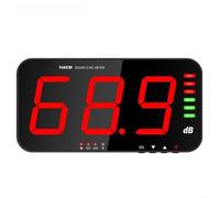 Digital Decibel Meter 30 to 130dB Wall Mount Noise Detector with Real-Time USB Communication and Data Storage for Factory