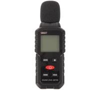 Digital Decibel Meter Sound Level Reader Portable Hand Held | Plastic Body, Large Screen Display, High Precision Measurement, Black Finish, 3 Aaa Batteries Included