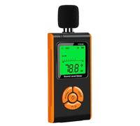 Digital Decibel Reader for Home and School Sound Checks, Portable Sound Meter with Backlit Display and Fast Slow Response Modes for Daily Use Response