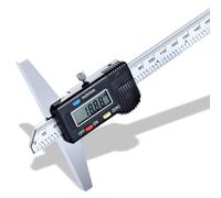 Digital Depth Gauge, 0-150mm Digital Vernier Caliper Gauge High Accuracy Measuring Tool for Woodwork Professional Project