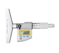 Digital Depth Gauge, Electronic Depth Caliper with HD Display, Range 0-100mm, 0.001mm Resolution, Metric & Imperial Conversion for Indoor/Outdoor Measurement