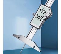 Digital Depth Gauge, Electronic Measuring Tool with LCD Screen, Accuracy 0.01mm, for Checking Weld Height and Fillet Thickness (100mm)