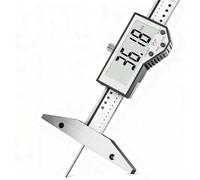 Digital Depth Gauge, Electronic Measuring Tool with LCD Screen, Accuracy 0.01mm for Weld Height and Fillet Thickness Checks