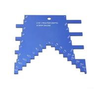 Digital Depth Gauge Replacement: Aluminum Alloy Step Gauge for Router Table and Saw - Accuracy for Groove Milling and Adjusting Cutting Height