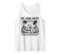 Digital Detox Capybara Cottagecore Hot Spring Tank Top