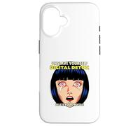 Digital Detox Delete Your Profile (Anti Social Media) Case for iPhone 16