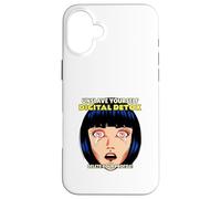 Digital Detox Delete Your Profile (Anti Social Media) Case for iPhone 16 Plus