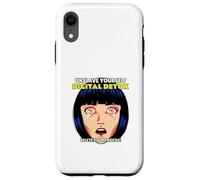 Digital Detox Delete Your Profile (Anti Social Media) Case for iPhone XR
