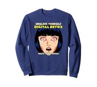 Digital Detox Delete Your Profile (Anti Social Media) Sweatshirt