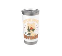 Digital Detox Offline Unplug Reduce Screen Time Gift Stainless Steel Insulated Tumbler