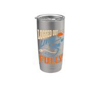 Digital Detox Offline Unplug Reduce Screen Time Gift Stainless Steel Insulated Tumbler
