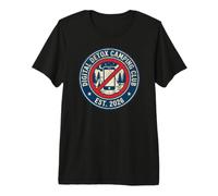 Digital Detox s Camping Club s Retro Graphic Premium T-Shirt