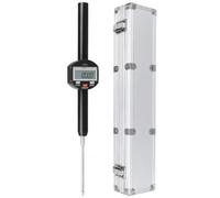 Digital Dial Indicator 0-100mm, 0.01mm Tolerance Measuring Gauge with IP65 Rating and Storage Box for Precision Measurement