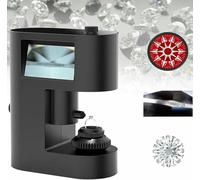 Digital Diamond Girdle Viewer,Diamond Girdle Viewer,LCD Digital Micrscope, with LED Light, Accurate Identification, for Jewelry