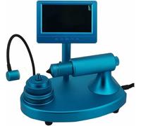 Digital Diamond Girdle Viewer, Electron Diamond Microscope, 30-110X Magnification, with LED Fill Light, LCD Screen, for Diamond Inscription Viewer