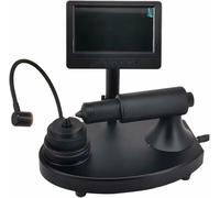 Digital Diamond Girdle Viewer, Electron Diamond Microscope, 30-110X Magnification, with LED Fill Light, for Diamond Inscription Viewer