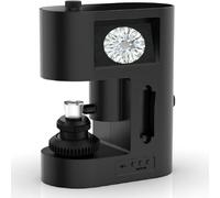 Digital Diamond Girdle Viewer, Electron Microscope with LED Fill Light, Dual Screen Display, Adjustable Focus for Inscription Viewing
