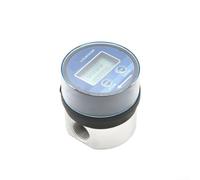 Digital Diesel Flow Meter 4 Inch for battery Powered Digital | ±5% accuracy, oval gear design, real-time monitoring, diesel fuel compatible, robust aluminum build