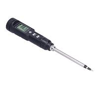 Digital Direct Soil EC Meter Electrical Conductivity Temperature Tester with Probe LCD Display Screen for Garden Farm Lawn Indoor Outdoor