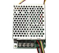 Digital Display Adjustable PWM DC Motor Speed Controller 10-50V 40A Reversible, 3-Digit Tube Display, Forward Reverse Rotation, Metal Shell, Screw Terminals