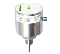 Digital Display All Stainless Steel Thermal Flow Switch, Adjustable Flow Threshold Water Liquid Flow Controller(50mm,G1/4 male threads)