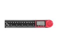 Digital Display Angle Protractor Black with LCD Freeze Value